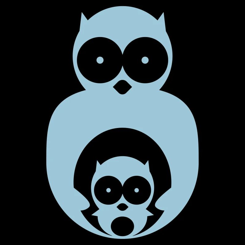 owl with chick