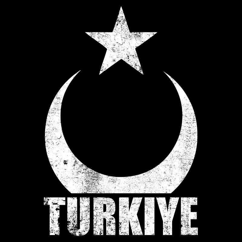 Crescent moon star Turkey