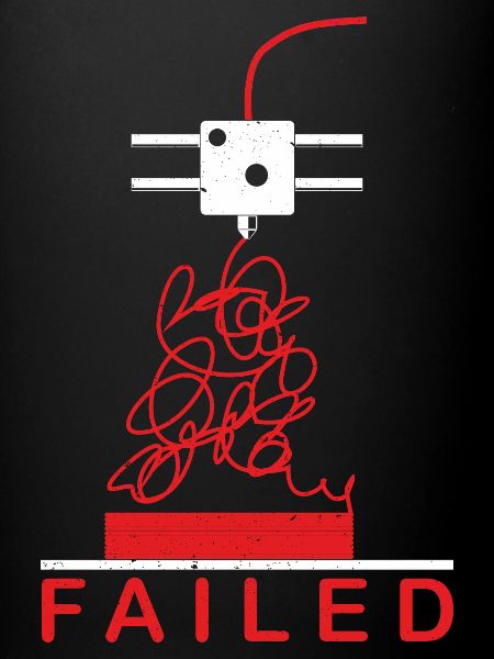 Échec de l'impression 3D