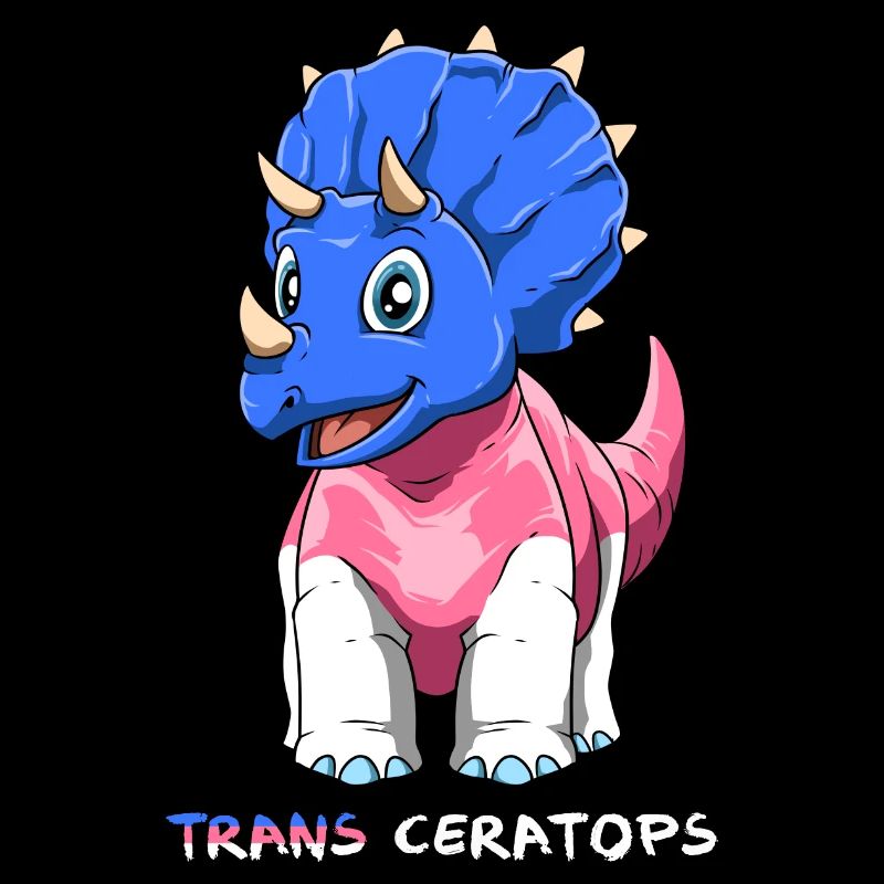 Funny Transgender Dinosaur Gift