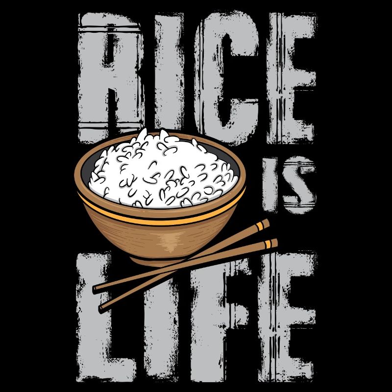 Le riz est la vie Bol de riz