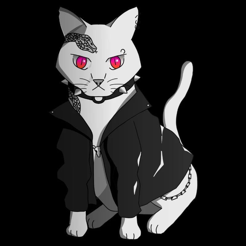Punk cat