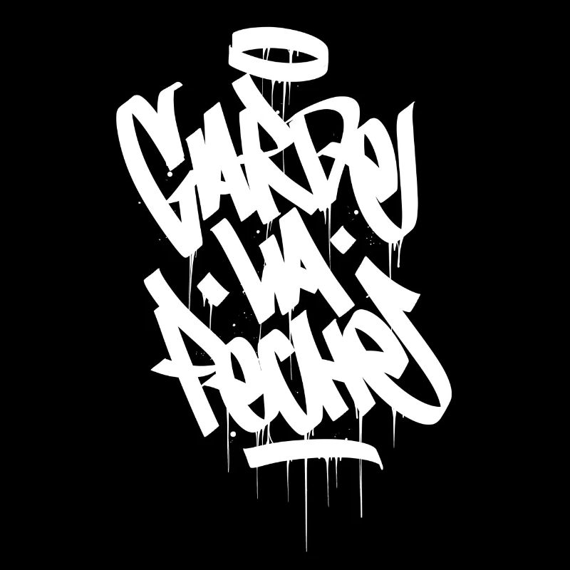 garde la peche blanc