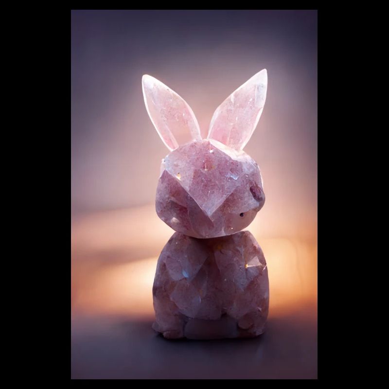 Lapin en quartz