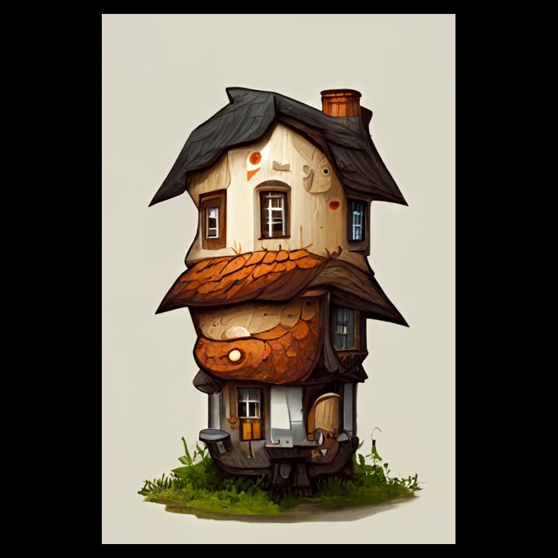 Small house farm