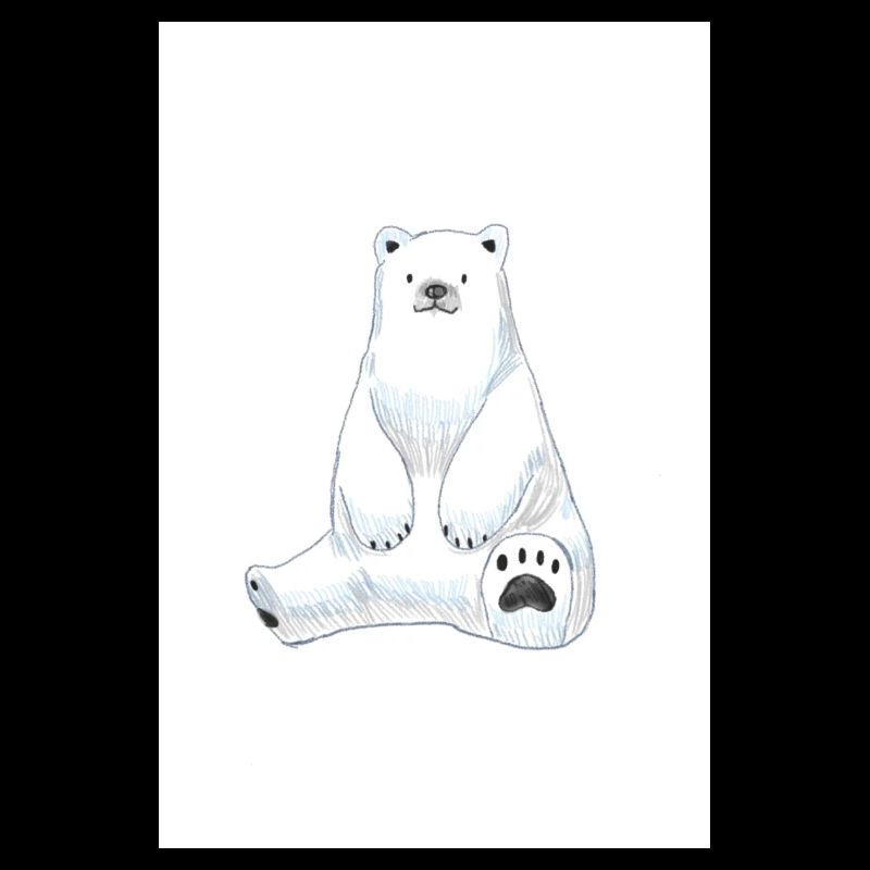 cool down polar bear