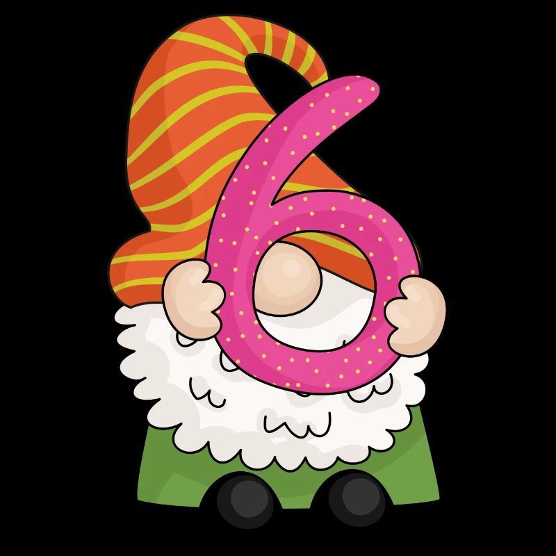 Number Six Gnome