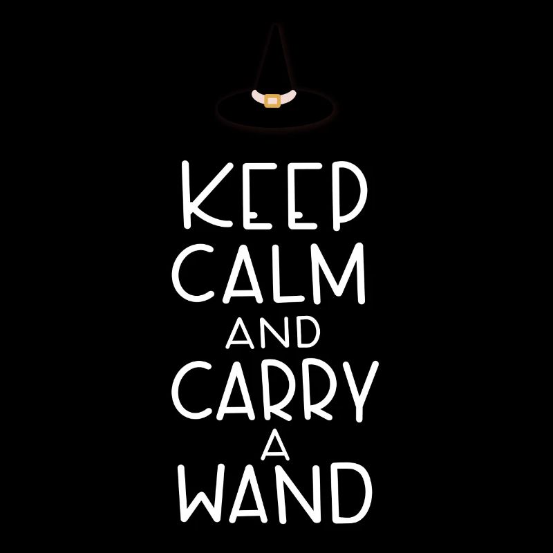 Keep Calm Carry A Wand