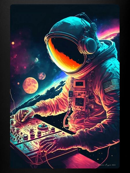 DJ Astronaute Dans l'Espace