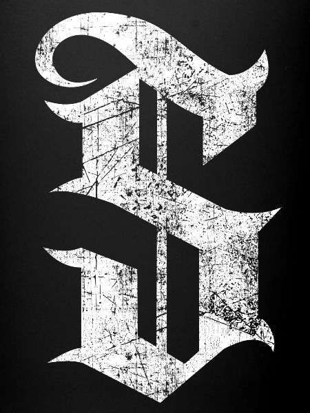 Tshirt alphabet initial S