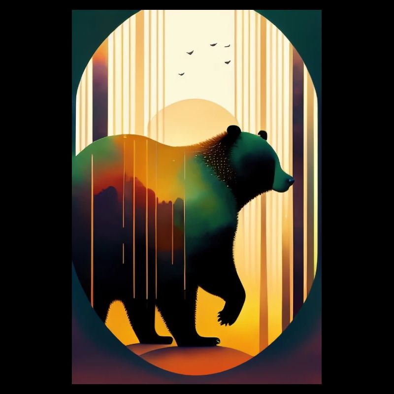 Bär im Wald