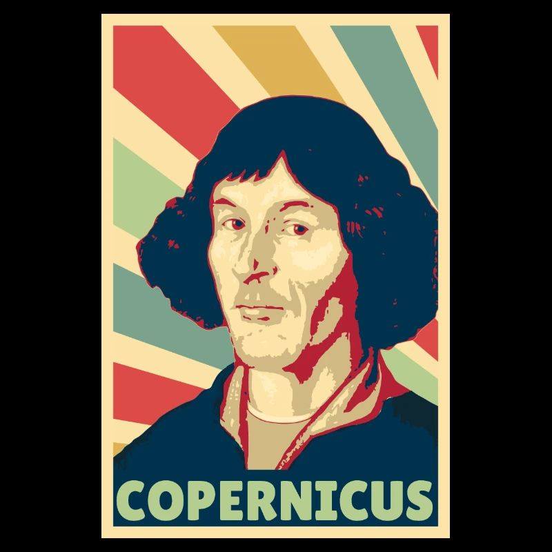 Nicolaus Copernicus Vintage Farben
