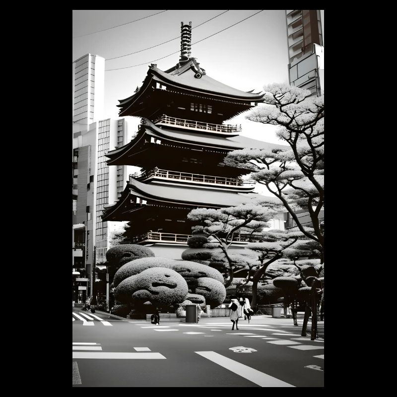 Paysage de Tokyo