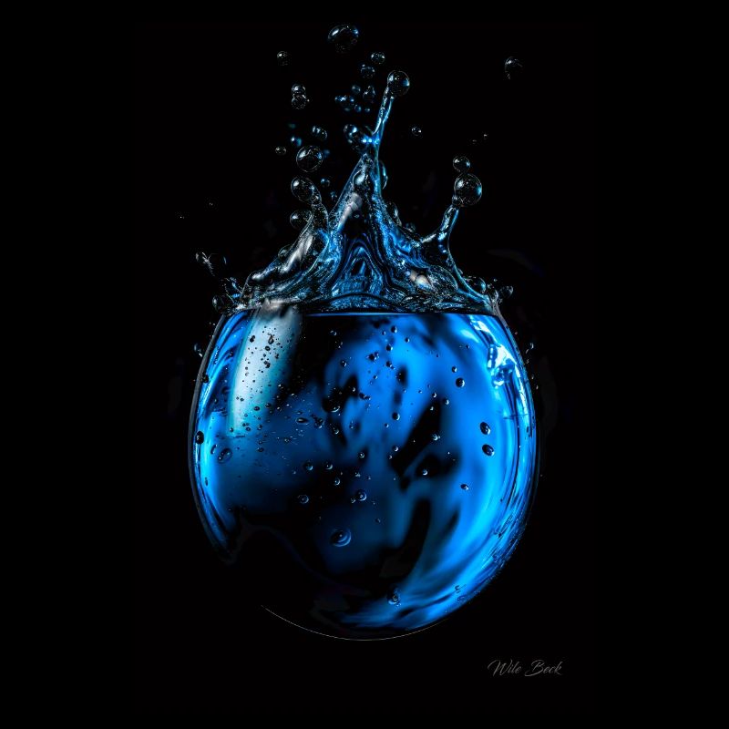 Gouttes bleues 5