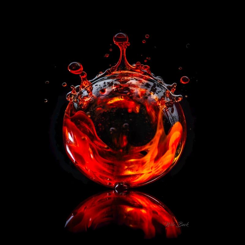 Drops magma 6