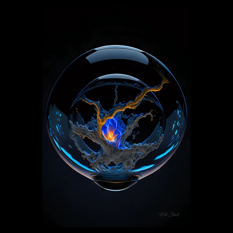 Kaos dans un plasma à bulles 1