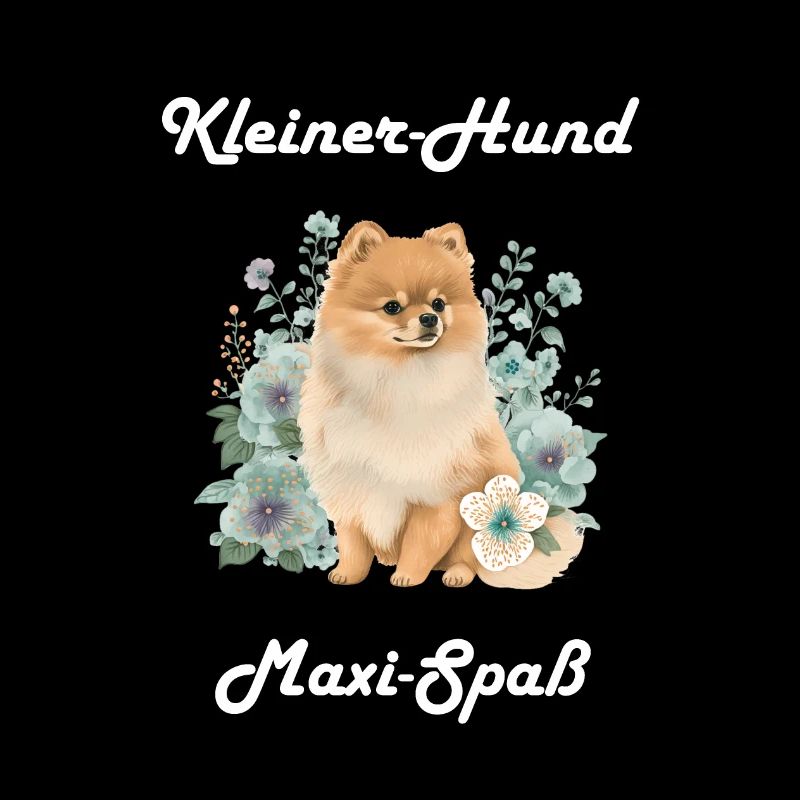 Zwergspitz Kleiner Hund Maximaler Spaß