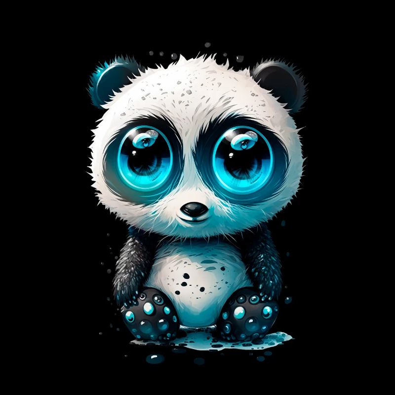 Doux panda ours