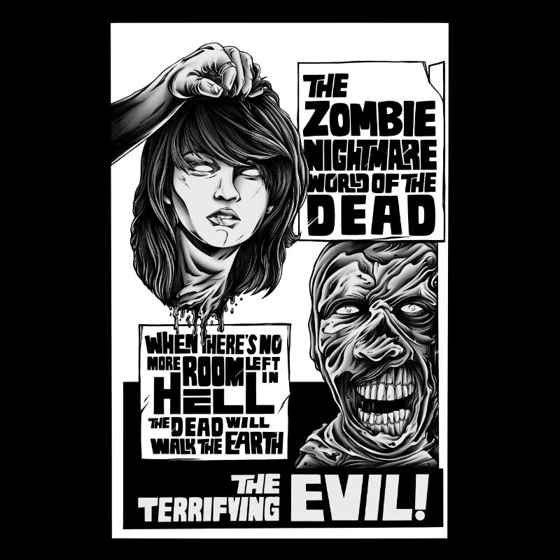 standar frame Horror poster 1