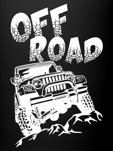 Offroad 4x4 blanc