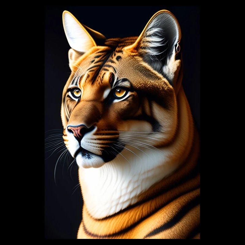 Gros chat à fourrure