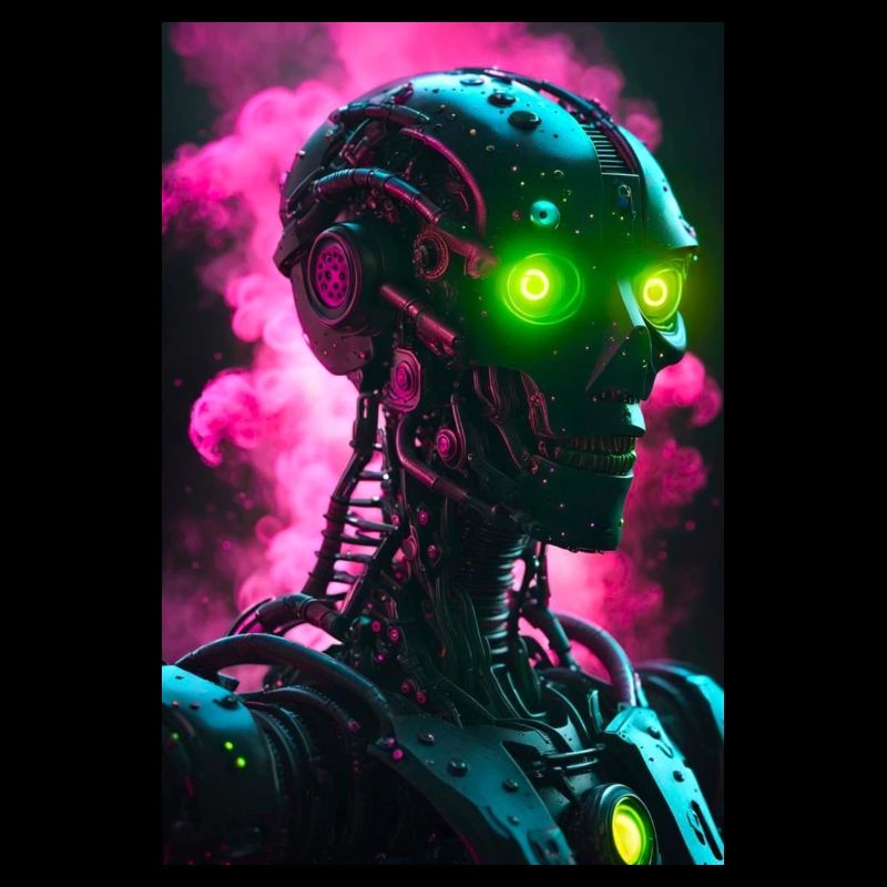 Der unheimliche Roboter sieht alles