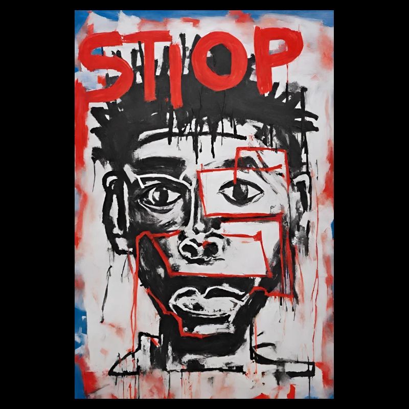 Tee-shit Urban Art STOP Tee