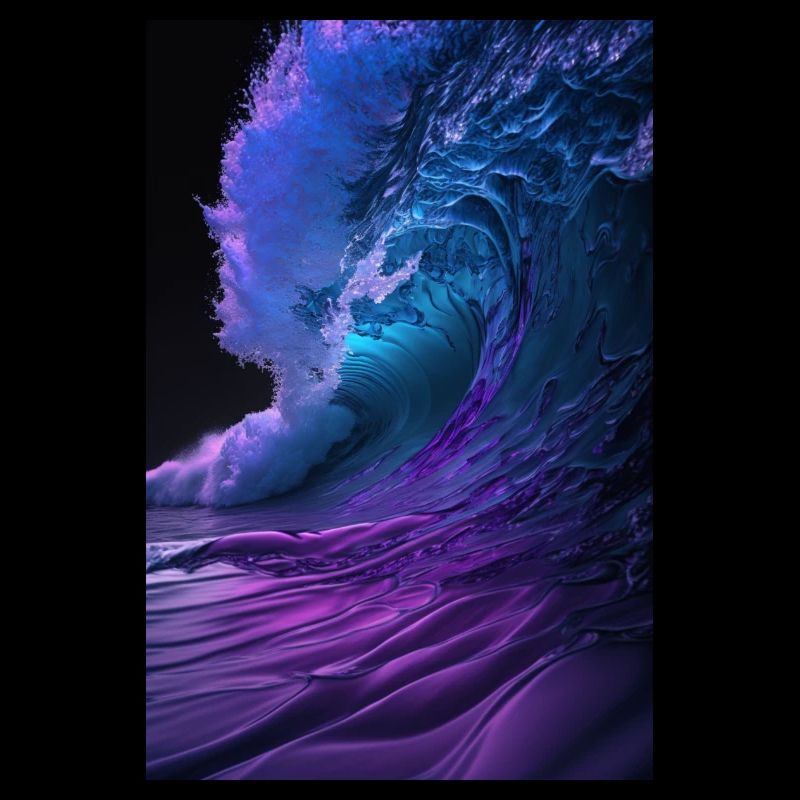 Vagues ondulantes de submersion