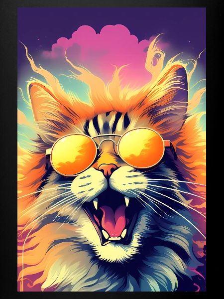 Chat fou