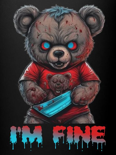 Peluche effrayante