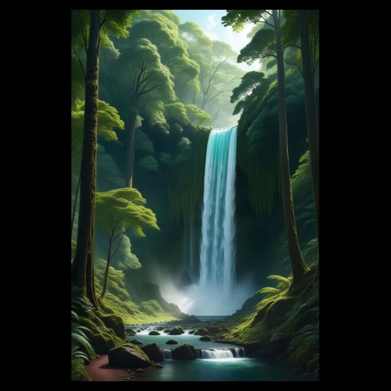 Ein wunderbarer Wasserfall