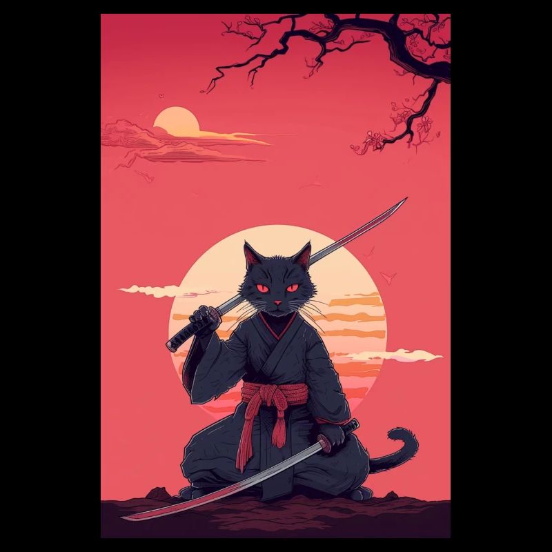 Samurai Cat