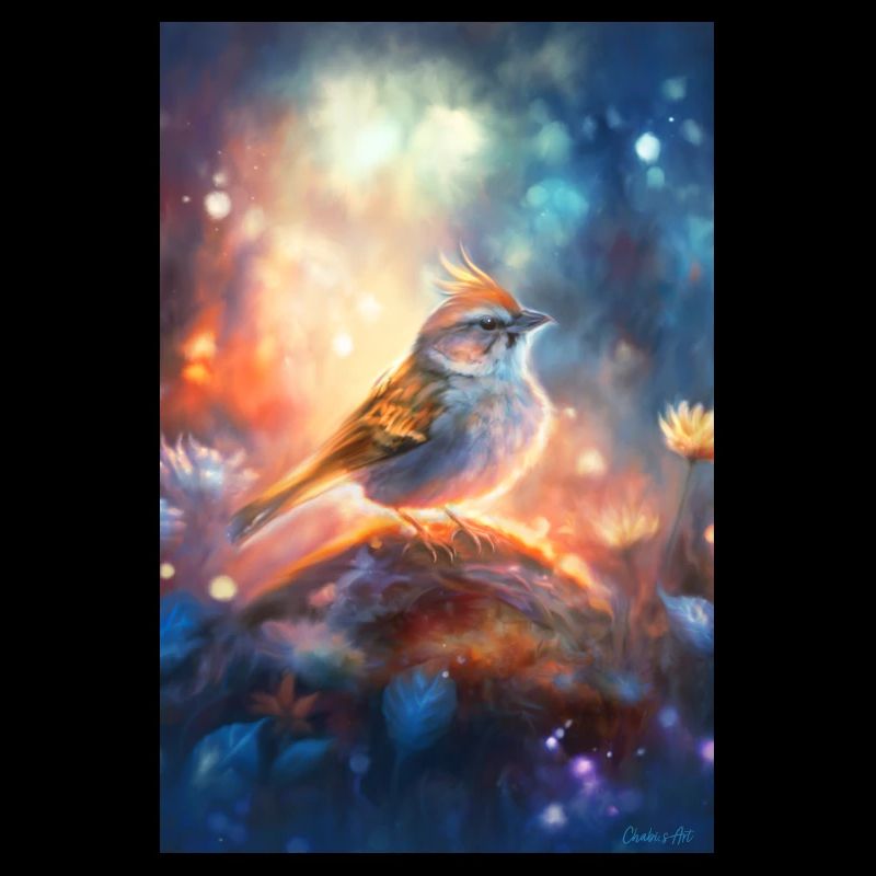 Magic Sparrow - Illustration