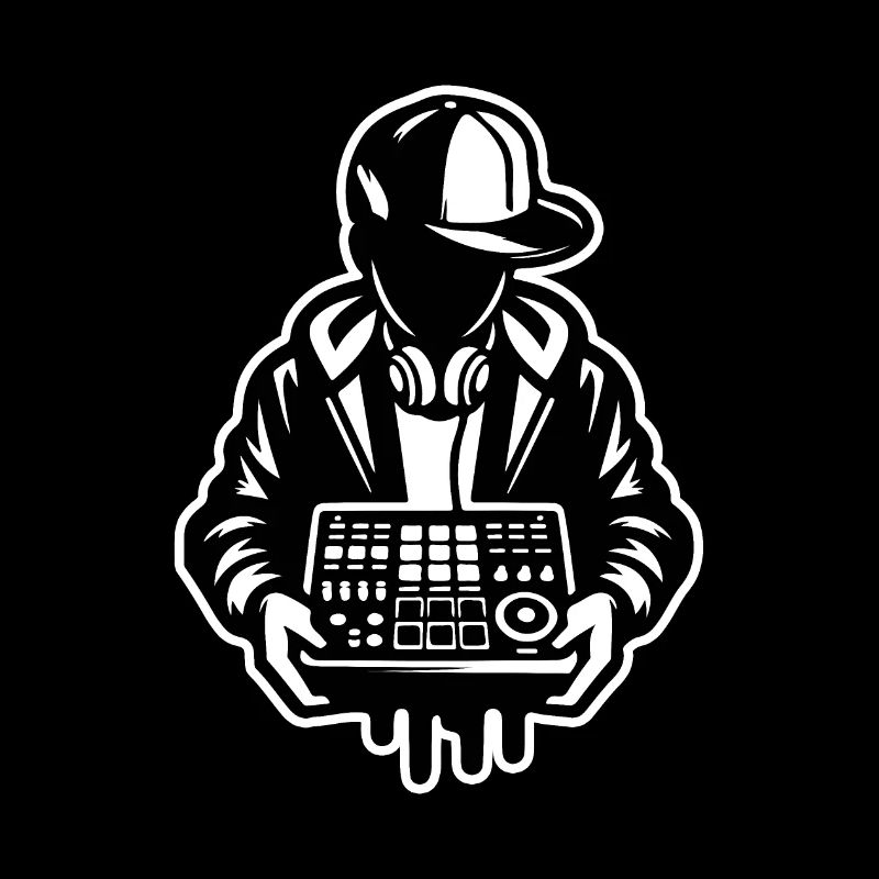 Beat Maker Holding Sampler