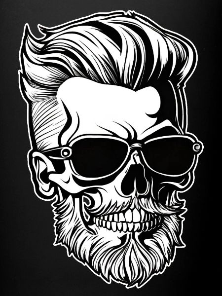 Cool garçon grossier
