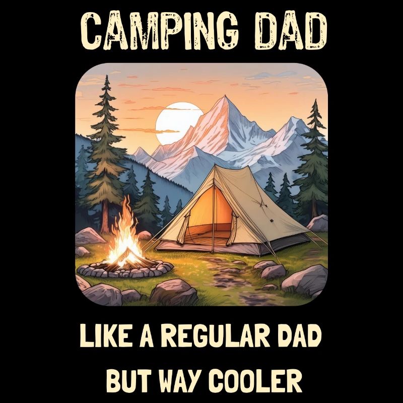 Camping Papa Cooler Papa