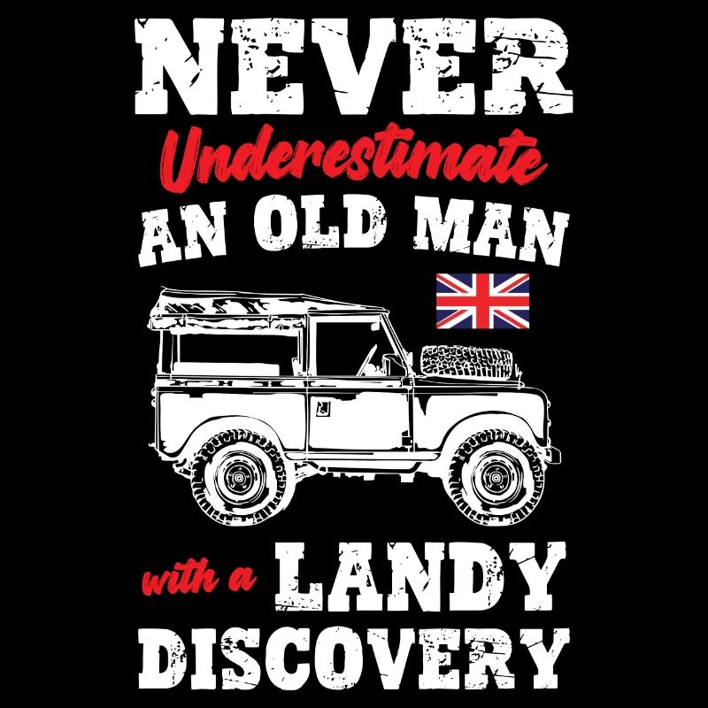 NEVER UNDERESTIMATE AN OLD MAN WITH A DISCOVERY
