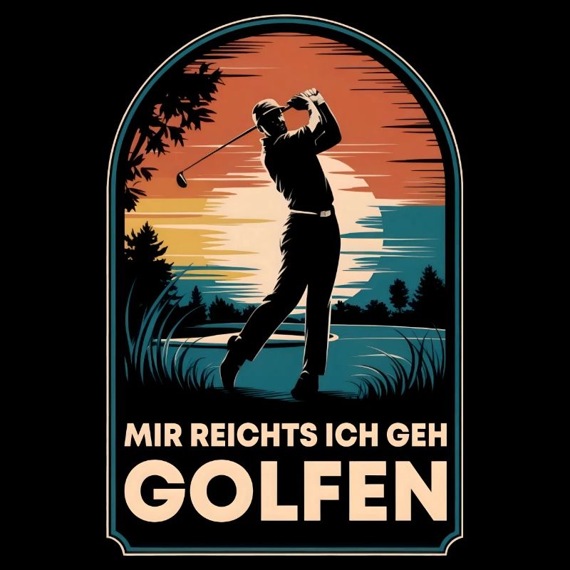 I've had enough, I'm going golfing Funny saying golfer