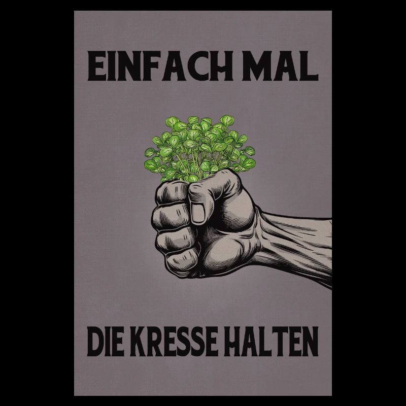 Einfach mal die Kresse halten