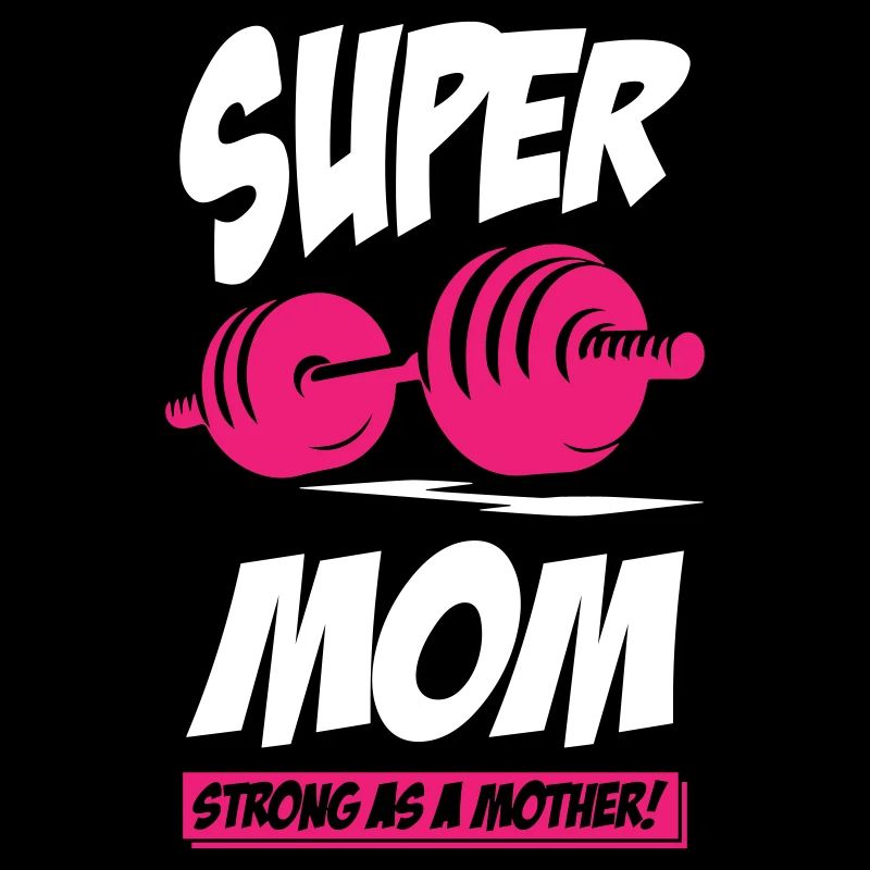 Super maman forte comme une mère