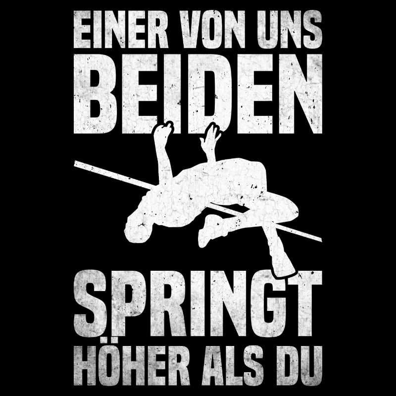 Hochsprung - einer von uns springt höher als du