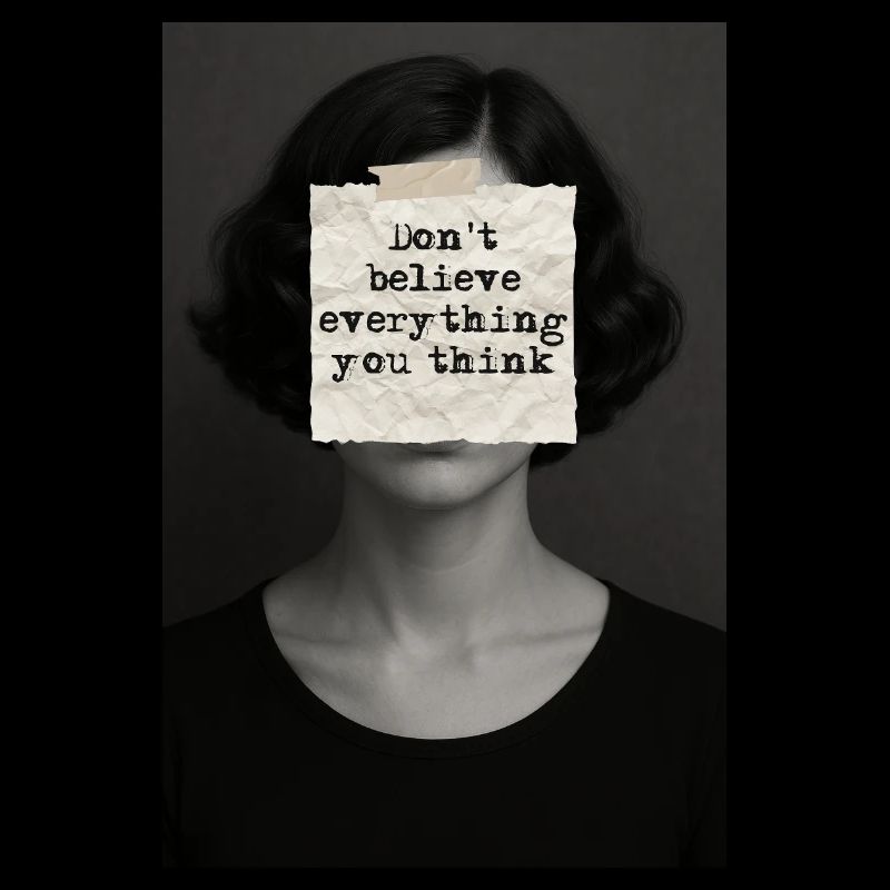 don't believe everything you think