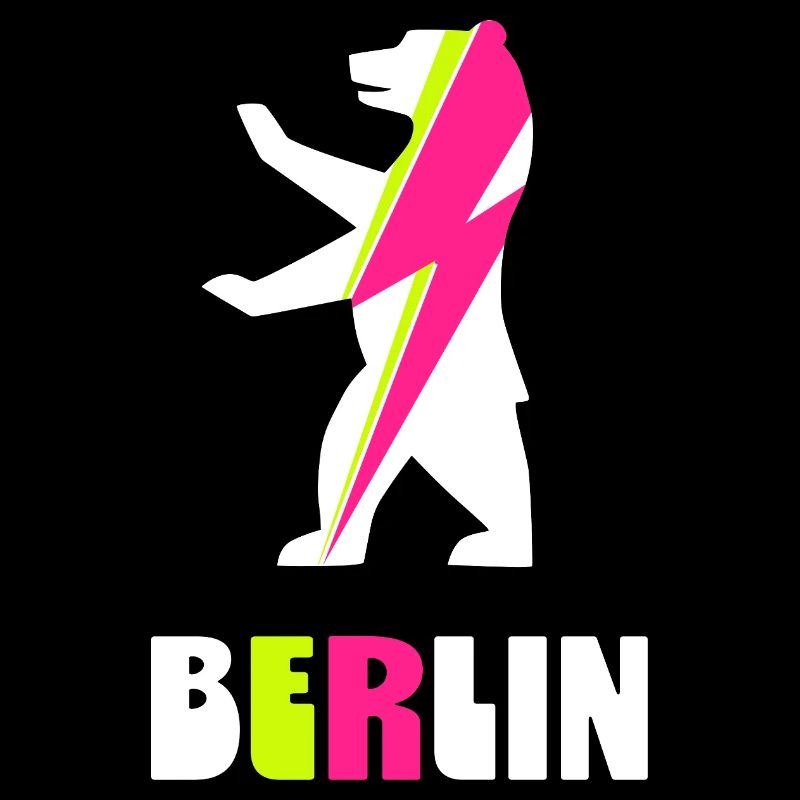 Berlin Berliner Bär mit Blitz