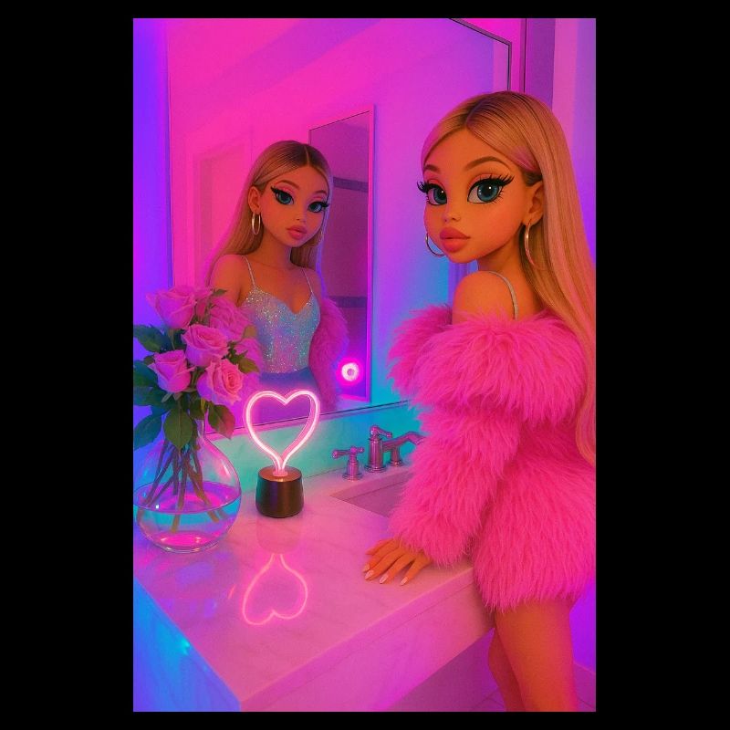 Motif Rosa Bratz