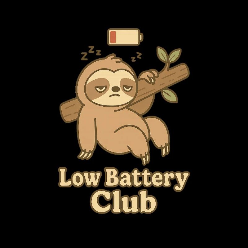 Low Battery Club – Sloth Edition