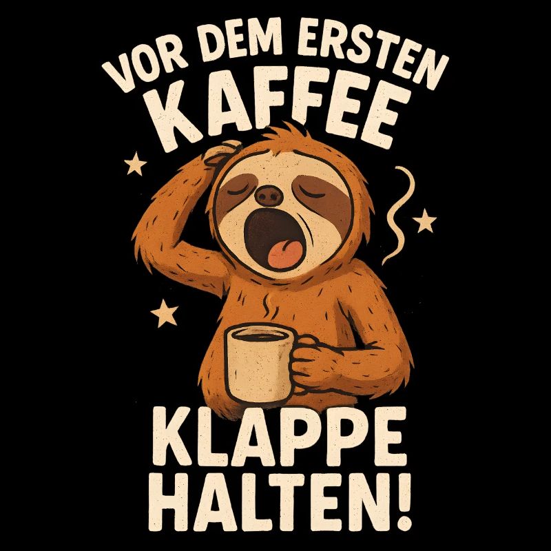 Shut up before the first coffee!