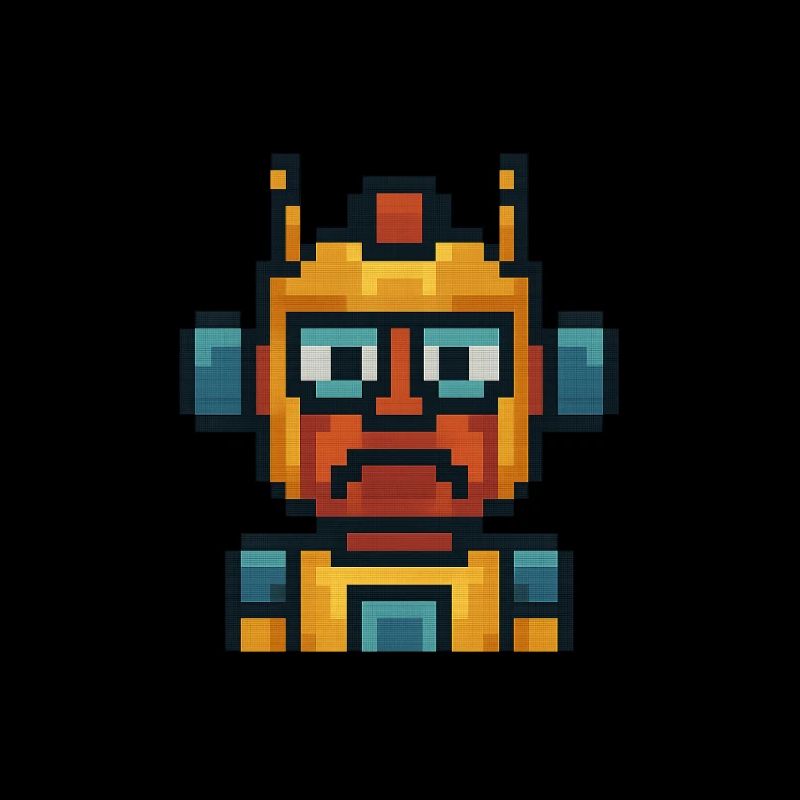 Pixels du robot