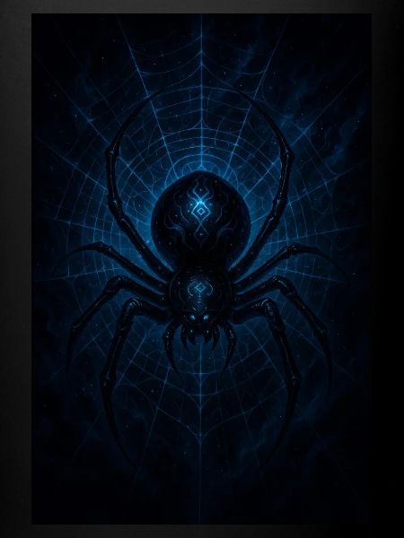 black spider