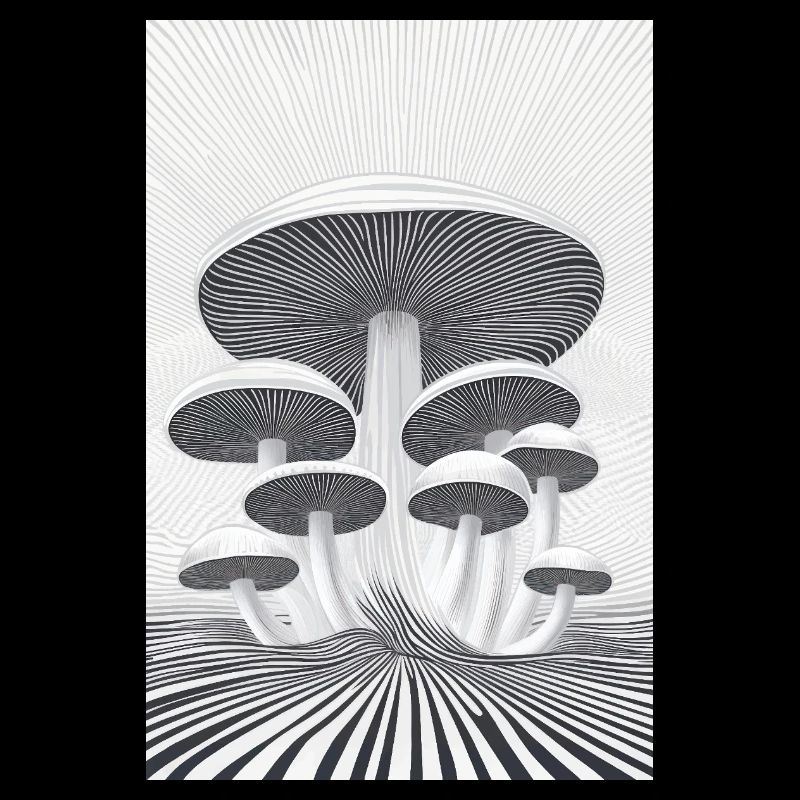 Optical Mushroom Forest