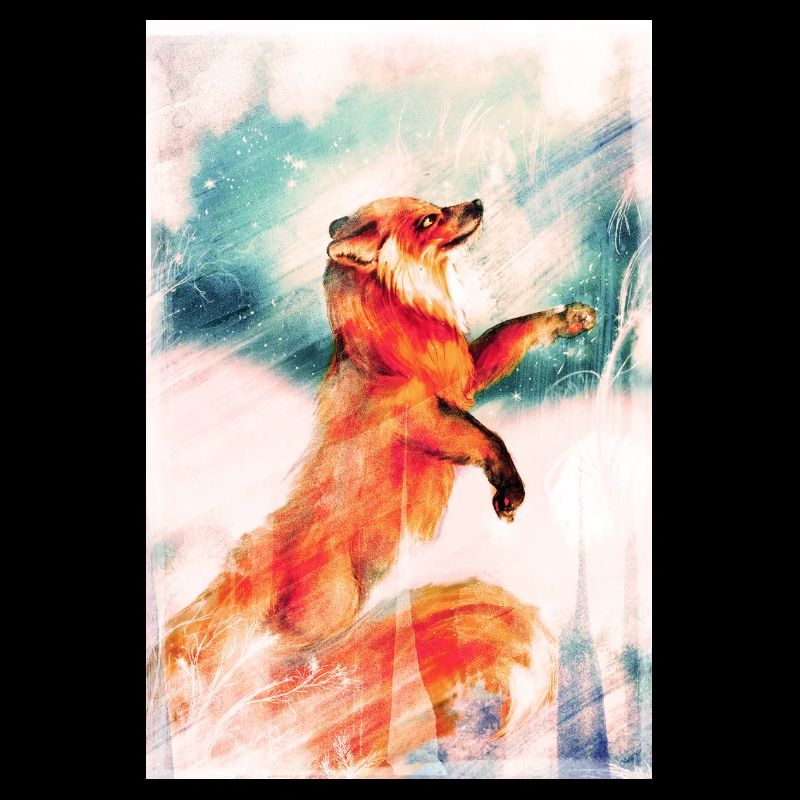 Renard d’hiver.